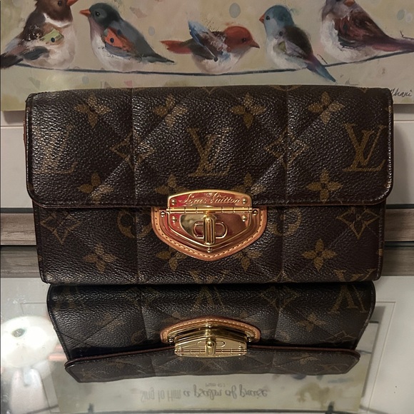 Louis Vuitton Dark Brown Monogram Wallet - Picture 1 of 13